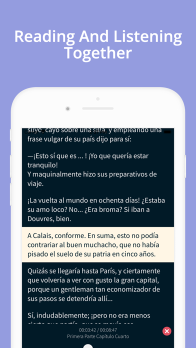 Spanish Reading & Audio Books Screenshot