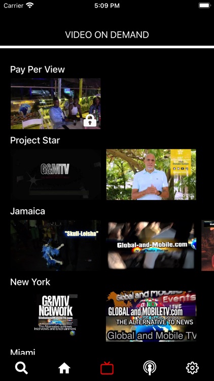 Global and Mobile TV Network screenshot-3