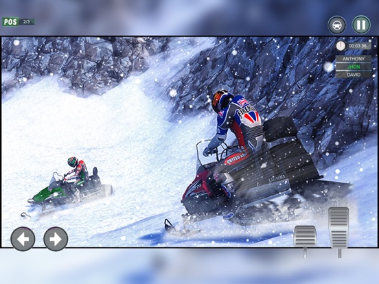 Screenshot #6 pour Santa Pro Atv Snow Bike Racing