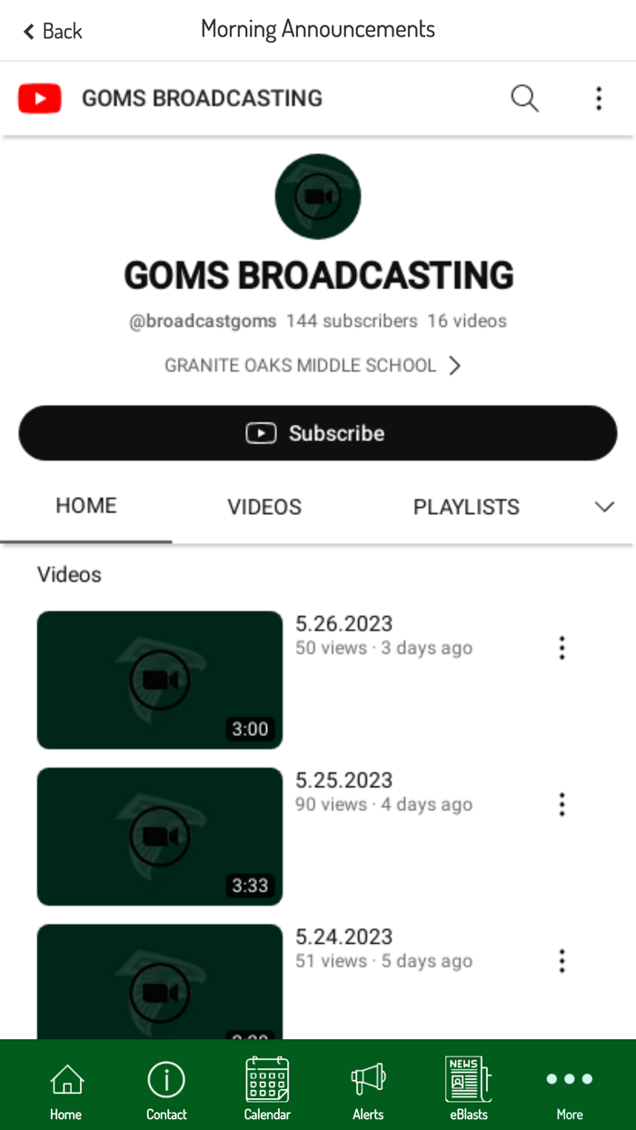 Granite Oaks Middle School