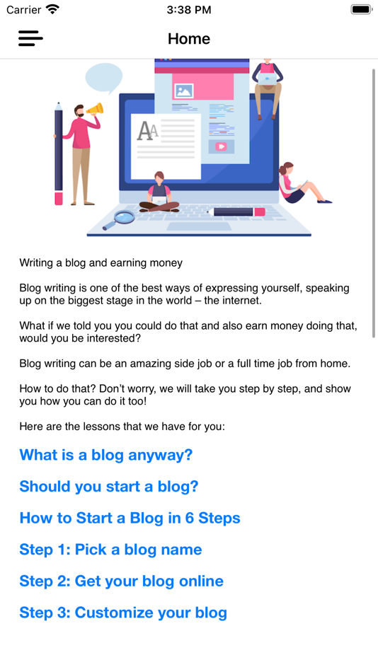 #2. Blogger Guide: Blog & Get Paid (iOS) بواسطة: yoav fael