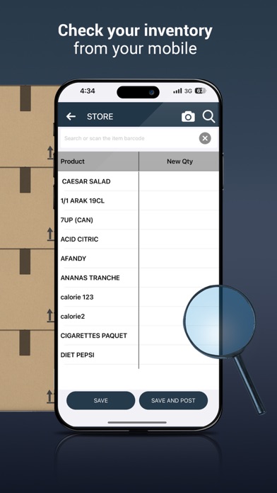 OStock  Inventory Stock Take Screenshot