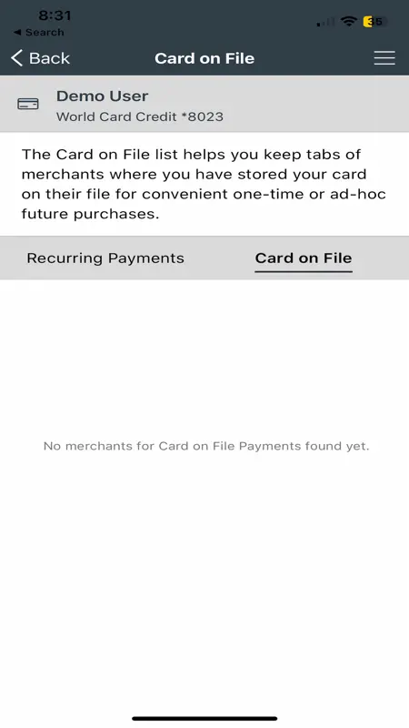 CardWise Mobile screenshot 7 of 7