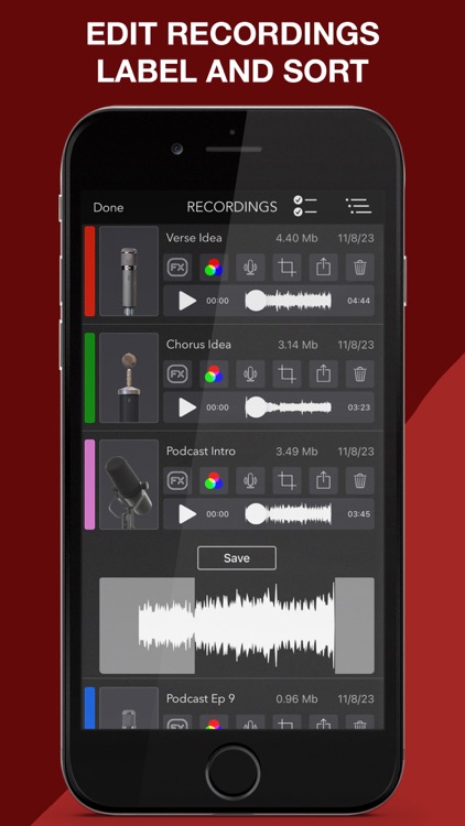 MicSwap: Mic Modeler Recorder screenshot-4