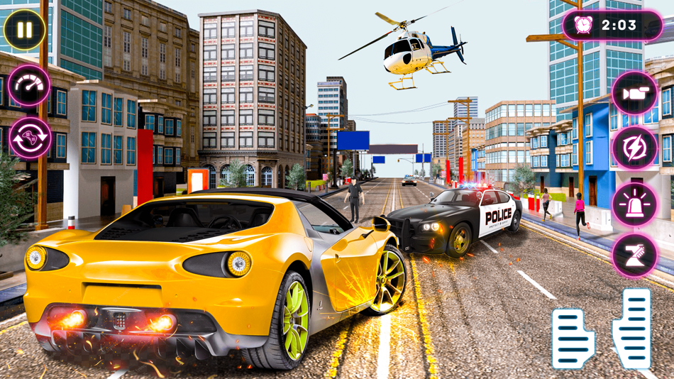 #1. Police Simulator Thief Chase (iOS) Με: Muneeb Ahmed