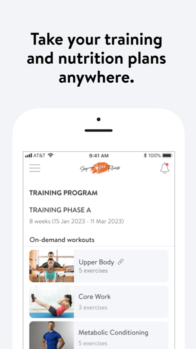 Shaping You Fitness Screenshot