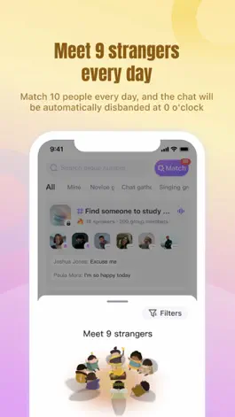 Game screenshot Gala - Matching 9 social chat hack
