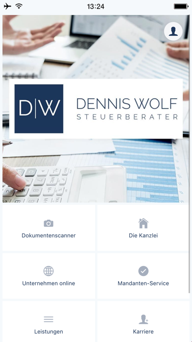 Dennis Wolf Steuerberater Screenshot