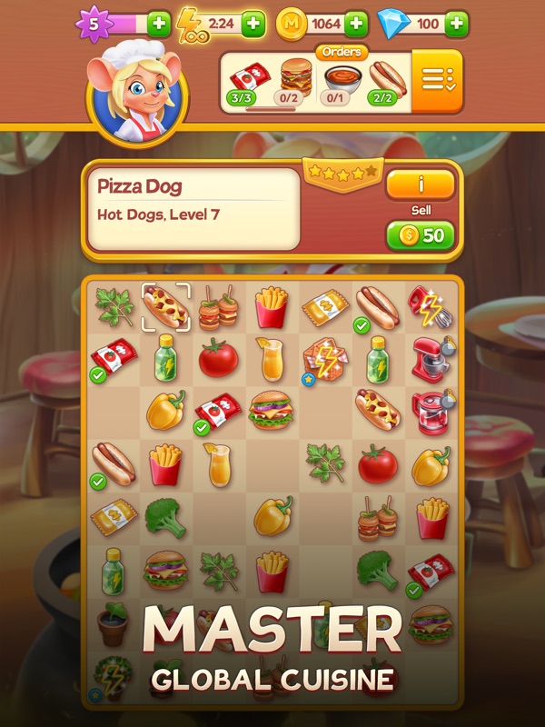 Merge Inn - Tasty Match Puzzle screenshot 11
