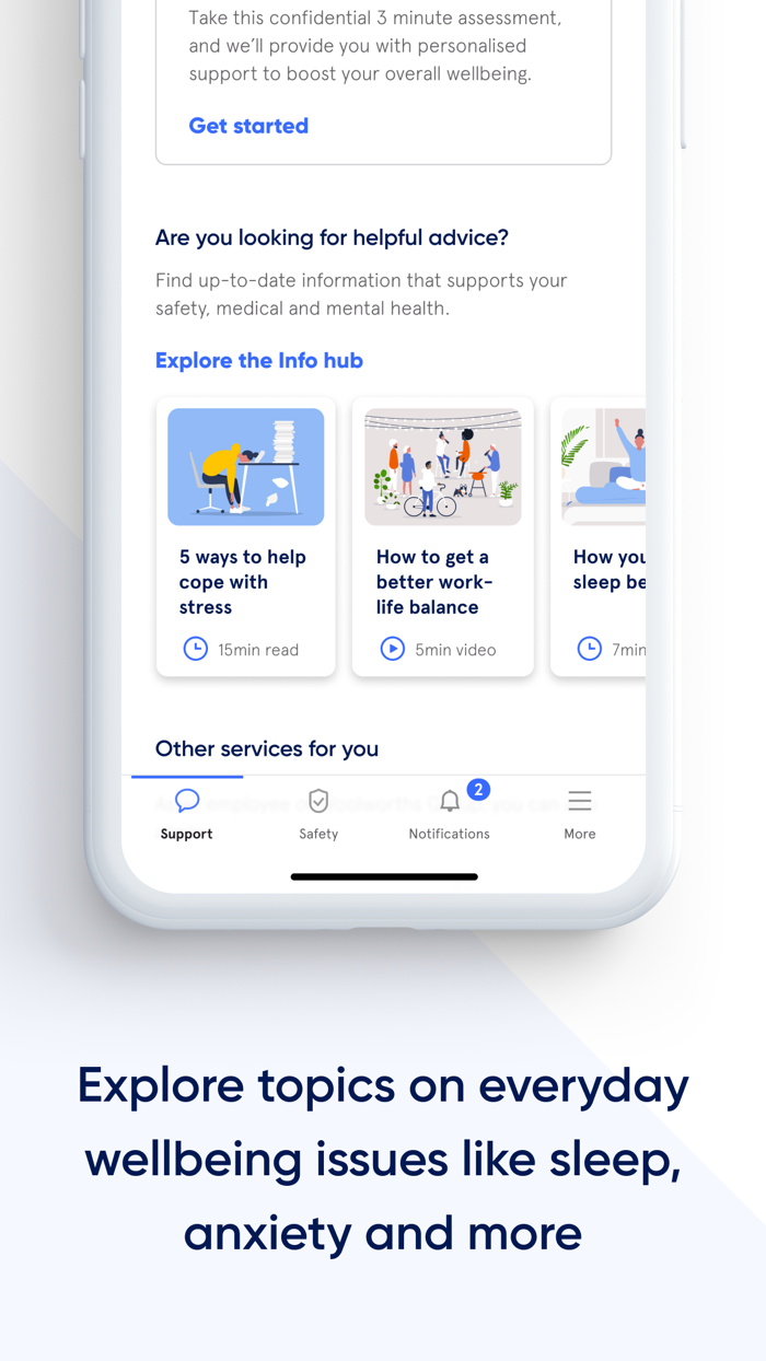 Sonder Wellbeing and safety