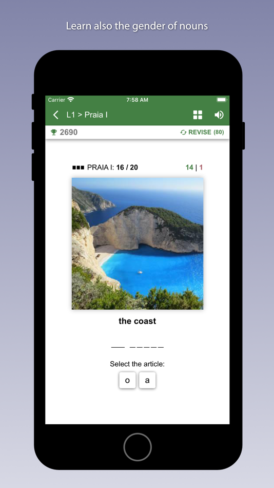 #5. Learn Portuguese - Bilinguae (iOS) 来自: Sergi Palomares Redon