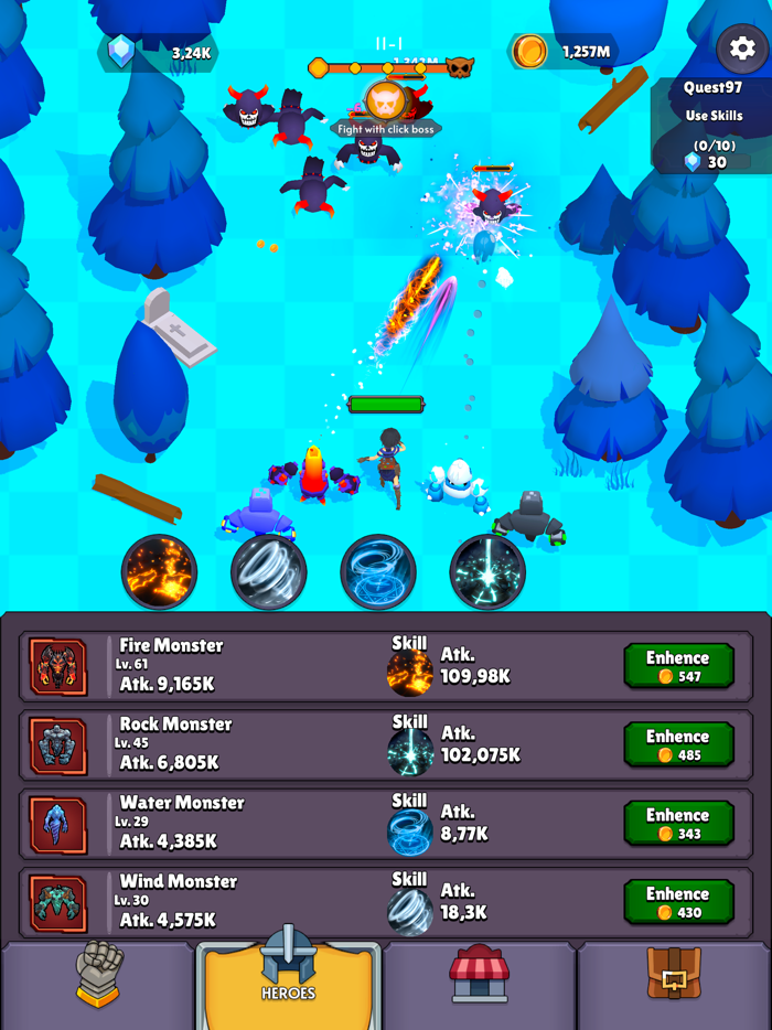 Idle Wizard  Elementarium