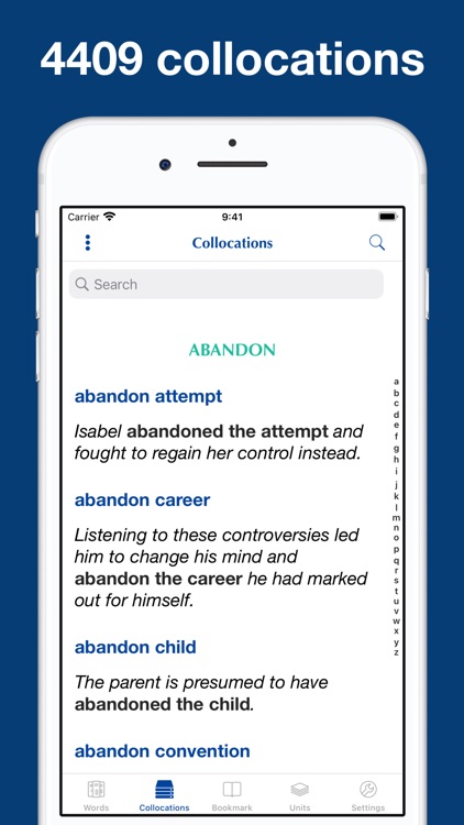 Collocations for IELTS test