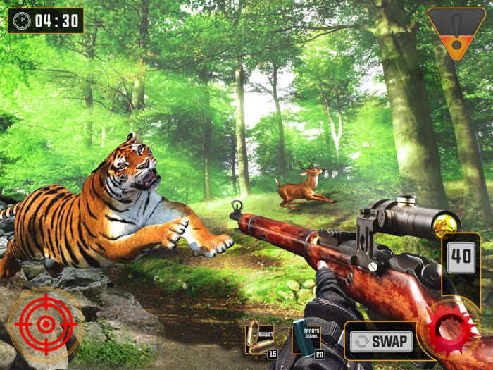 Wild Animal Hunting Clash Sim