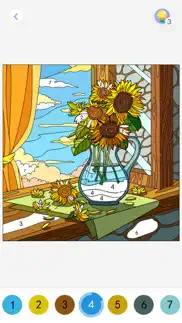 daily coloring by number iphone screenshot 2