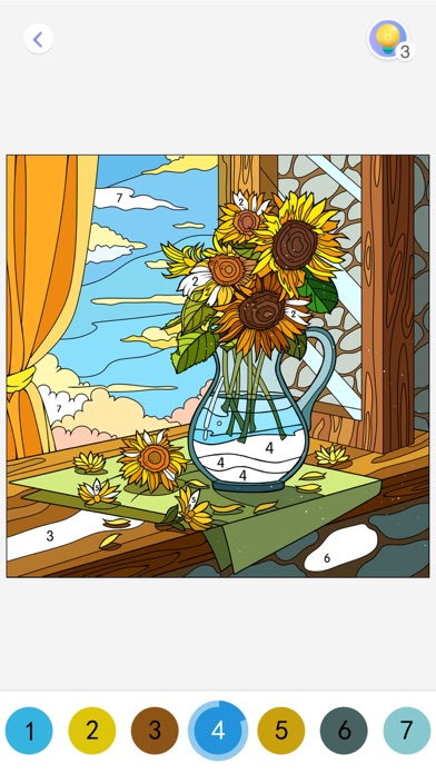 Daily Coloring by Number Screenshot