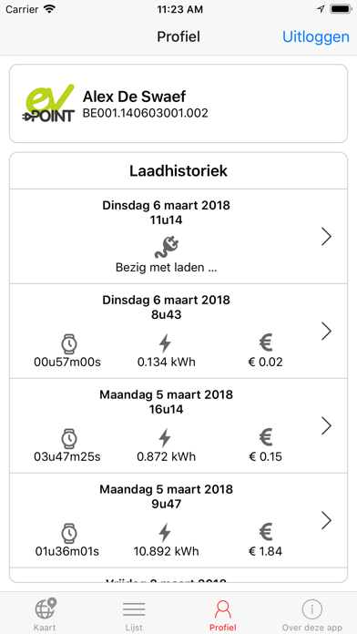 EV-Point Screenshot