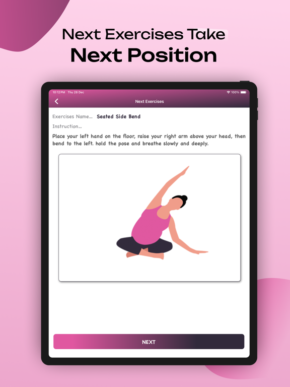 Screenshot #6 pour Pregnancy Yoga App