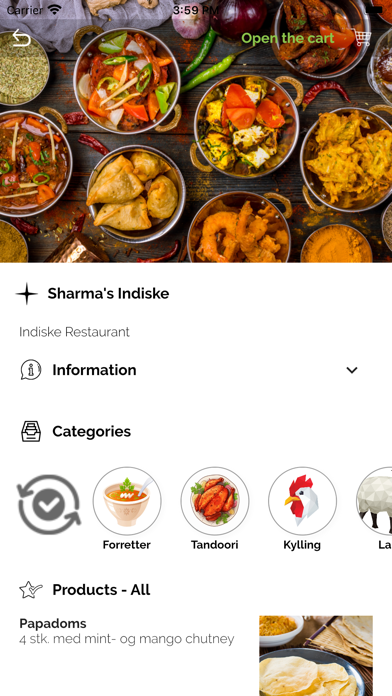 EatFood.no Screenshot
