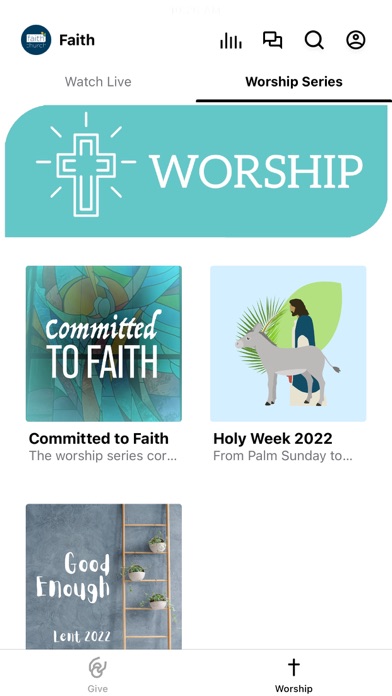 Faith Church Issaquah iPhone screenshot