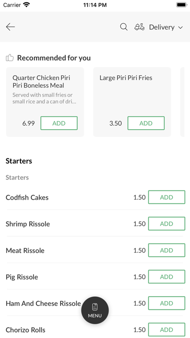 Sunny BBQ Ltd, Screenshot