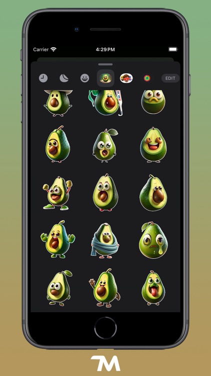 Avocado Emojis