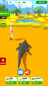 Idle Evolution: Reptile Empire screenshot
