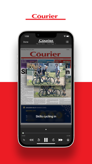 Cobram Courier Screenshot