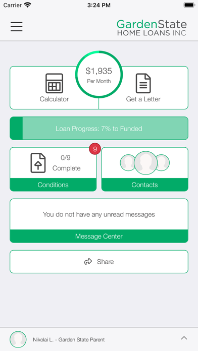 GardenState Home Loans Screenshot