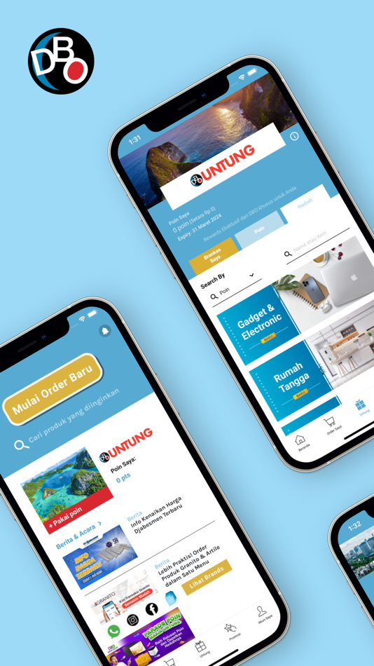 #1. DBO Toko App (iOS) 由: Depoguna Bangunan Online