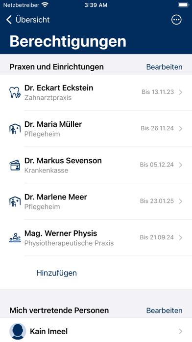 meine BKK W&F ePA Screenshot