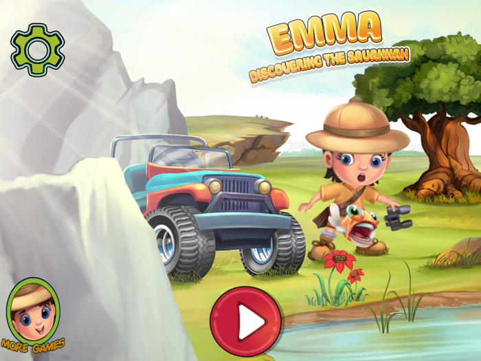 Emma Discovering the Savannah