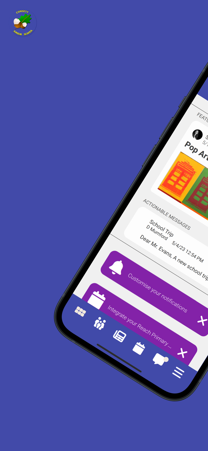 Consett Junior School App