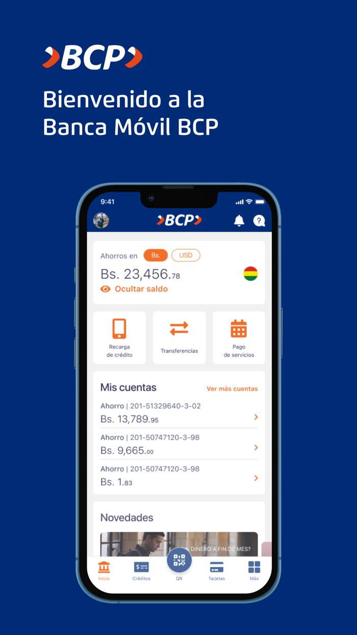 Banca Móvil BCP - Bolivia