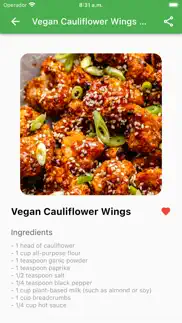 vegan recipes pro iphone screenshot 4