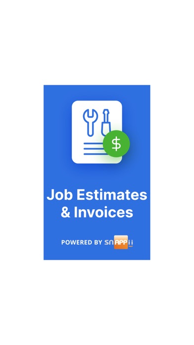 Job Estimates & Invoices Screenshot