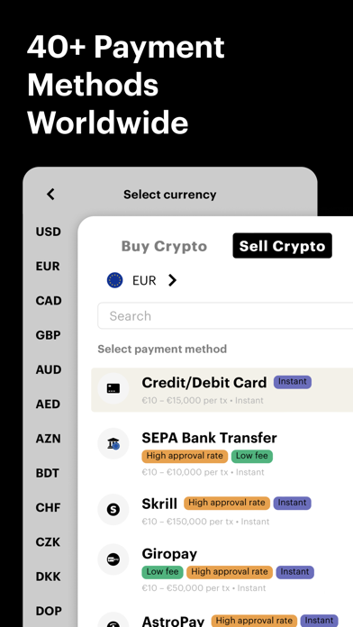 Paybis: Crypto, Bitcoin Wallet Screenshot
