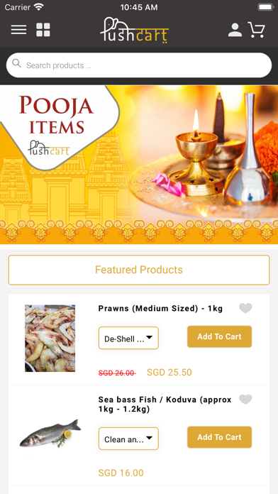 Pushcart - Indian Grocery Screenshot