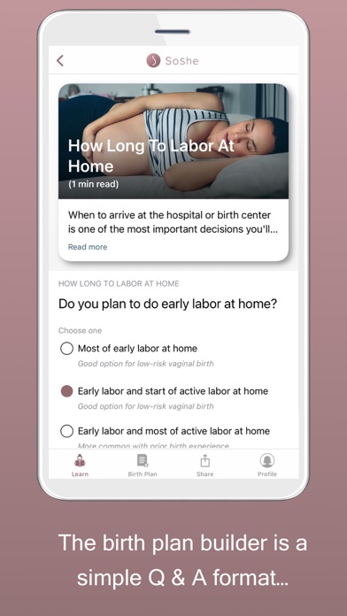 SoShe - Birth Prep Screenshot