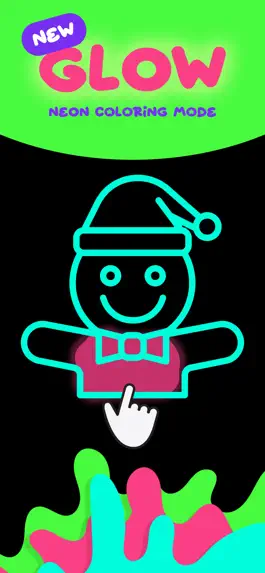 Game screenshot Kids drawing pad Christmas 3+ hack