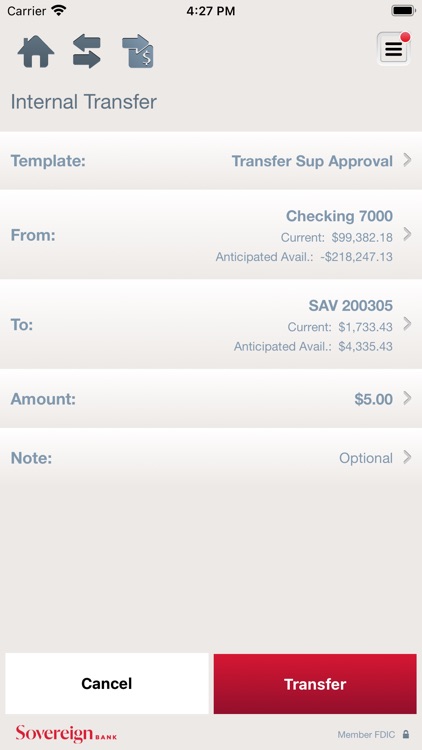 Sovereign Bank Business screenshot-5