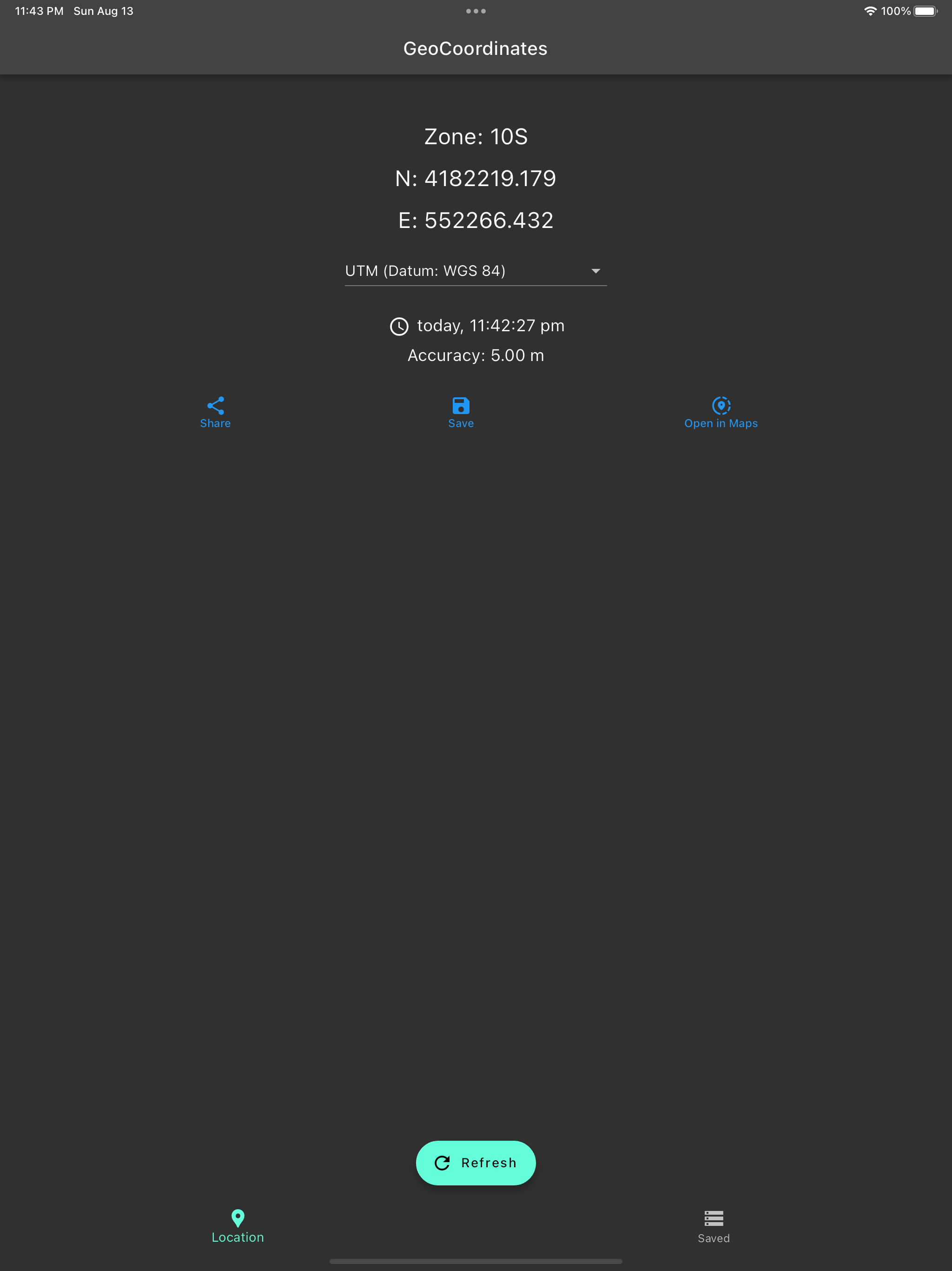 GeoCoordinates