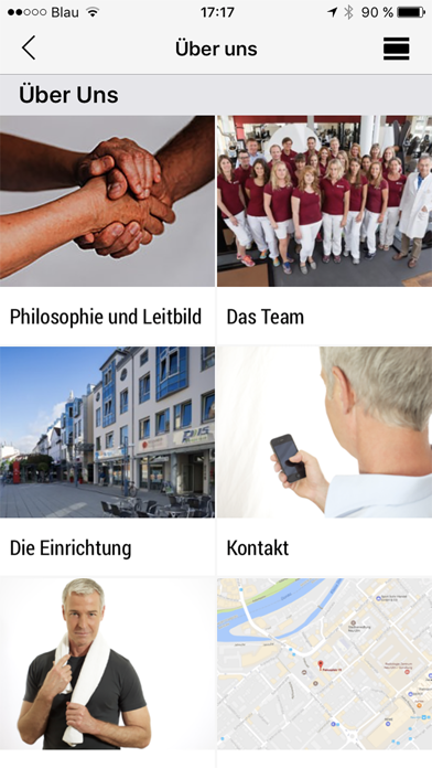REHAMED NU Trainingszentrum Screenshot