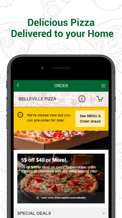 Belleville Pizza NJ Screenshot