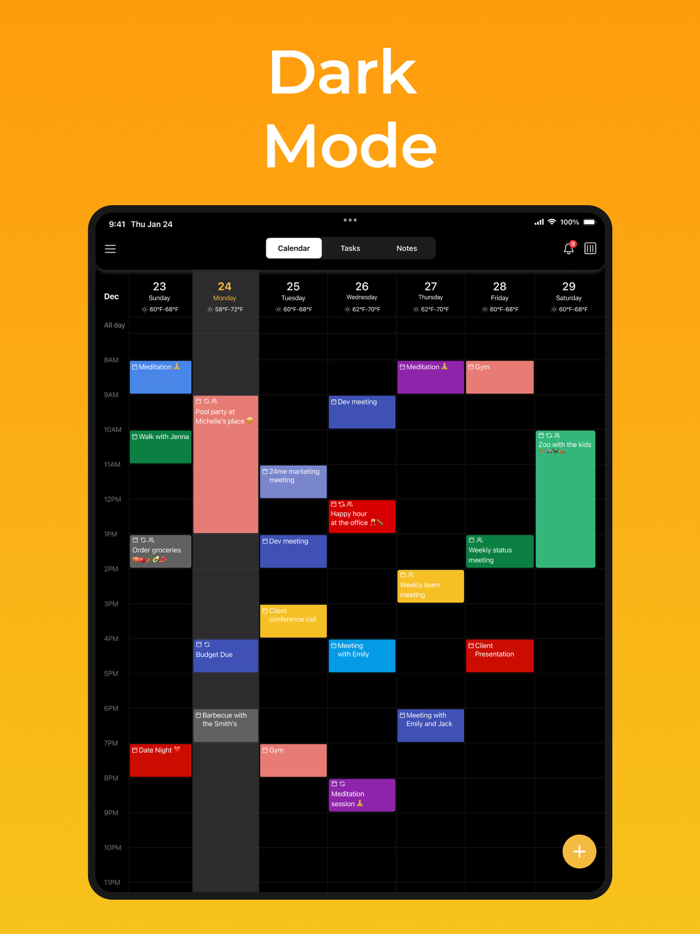 24me Calendar and To-Do List