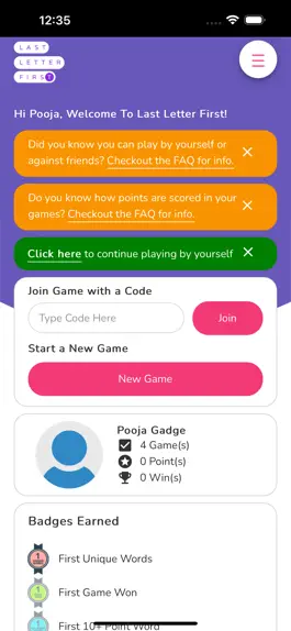 Game screenshot Last Letter First hack