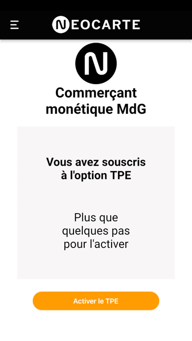 NeoCarte Affilié Screenshot