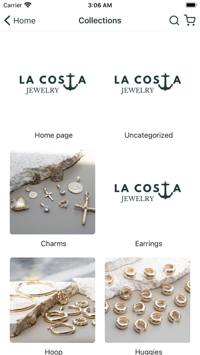 LaCosta Jewelry Screenshot