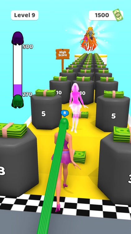 Hair Run Rush screenshot-8