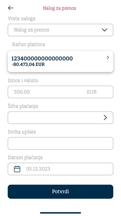 Addiko Business Crna Gora Screenshot